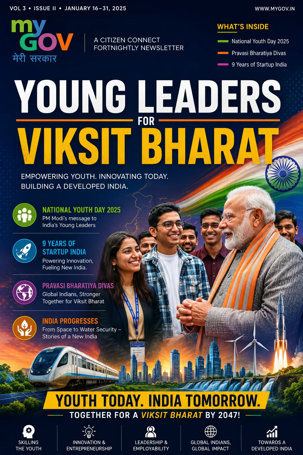 Young Leaders for Viksit Bharat |National Youth Leadership & Innovation